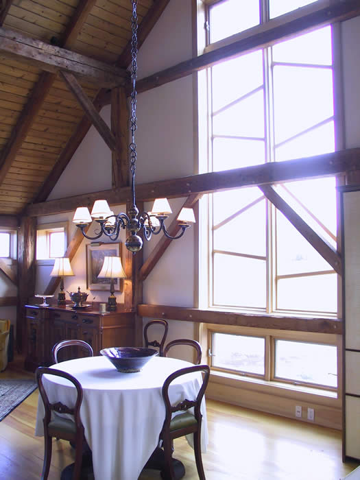 Heritage Reclaimed Timber  Frame Dining Room