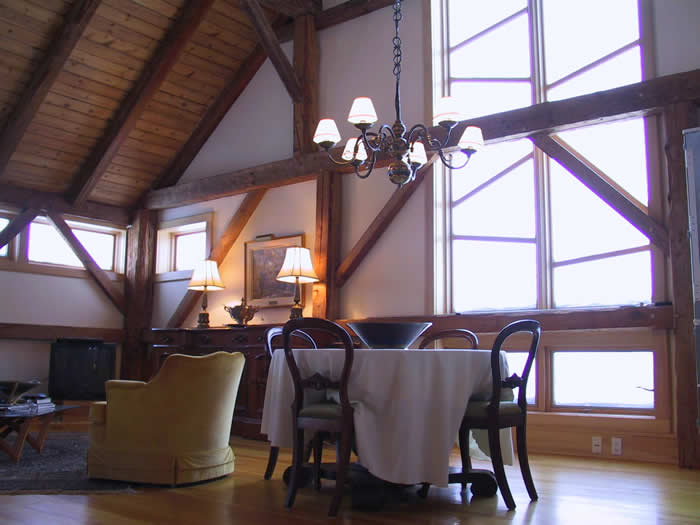 Heritage Timber Frame Dining Area