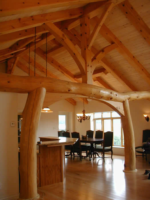 Hybrid Pine Timber Frame Dining Room