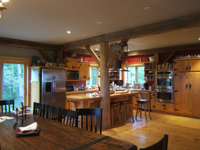 Reclaimed Heritage Timber Frame Dining Room