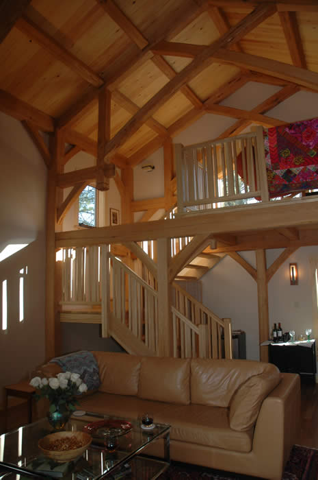 Timber Frame Oak Great Room
