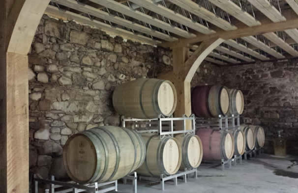 Barrels in the Timber Frame