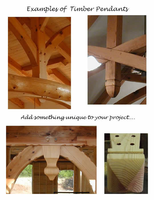 Examples of Timber Pendants
