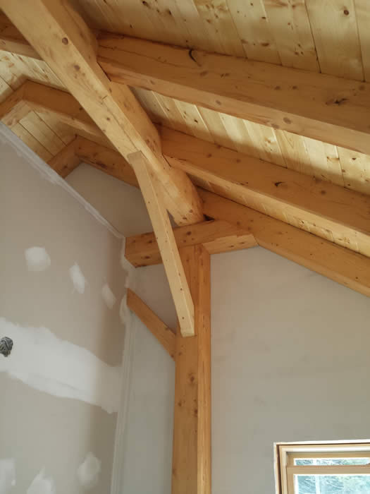 Install of the Spruce Post with a brace