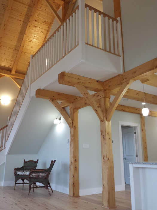 Spruce Timber Frame Posts