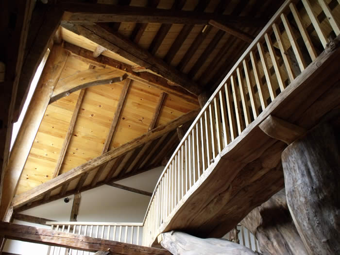 The elm bridge in the timber frame