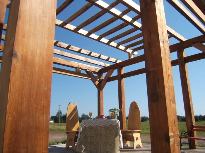 Timber Frame Gazebo