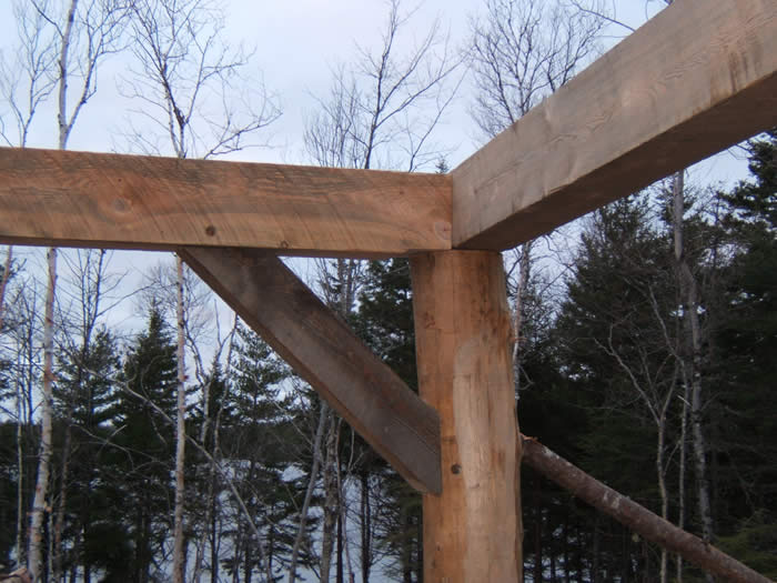 Timber Frame post