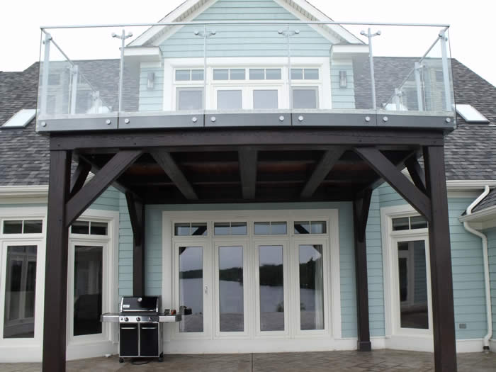 Timber Frame Oak pergola