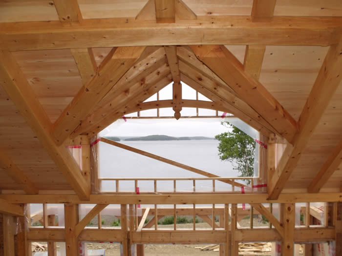 Timber Frame Great Room Dormer