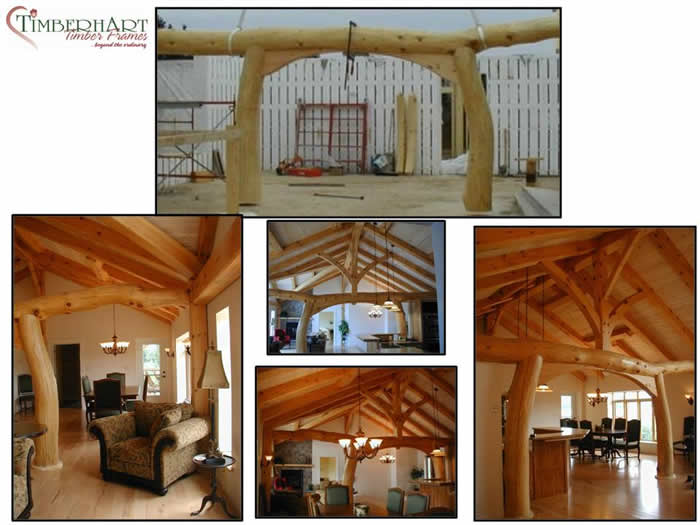 King post with Crown bracing install