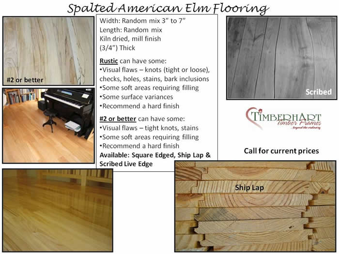 Spalted American Elm Flooring