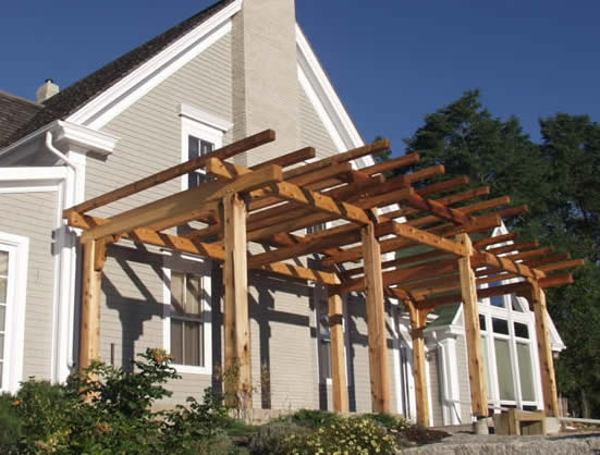 Timber Frame Pergola
