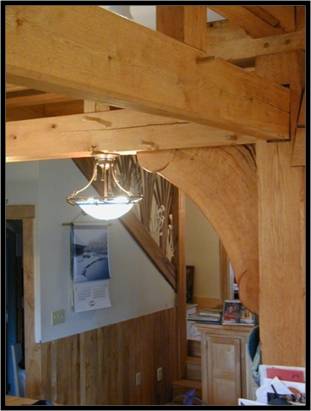 Oak timber frame